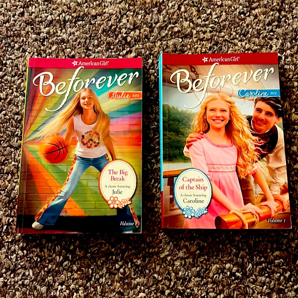 American girl beforever books!